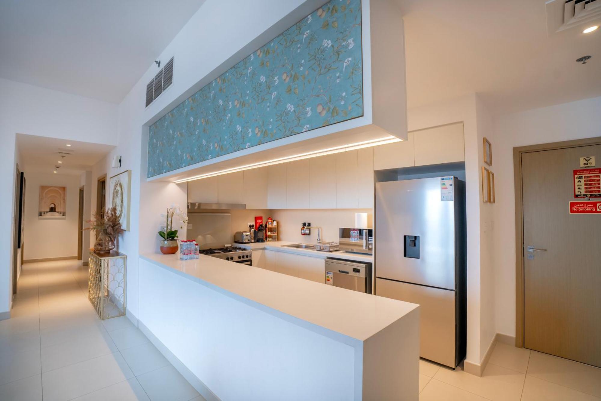 3Br Haven With Burj Views By Magnoliasvhr Lejlighedshotel Dubai Eksteriør billede